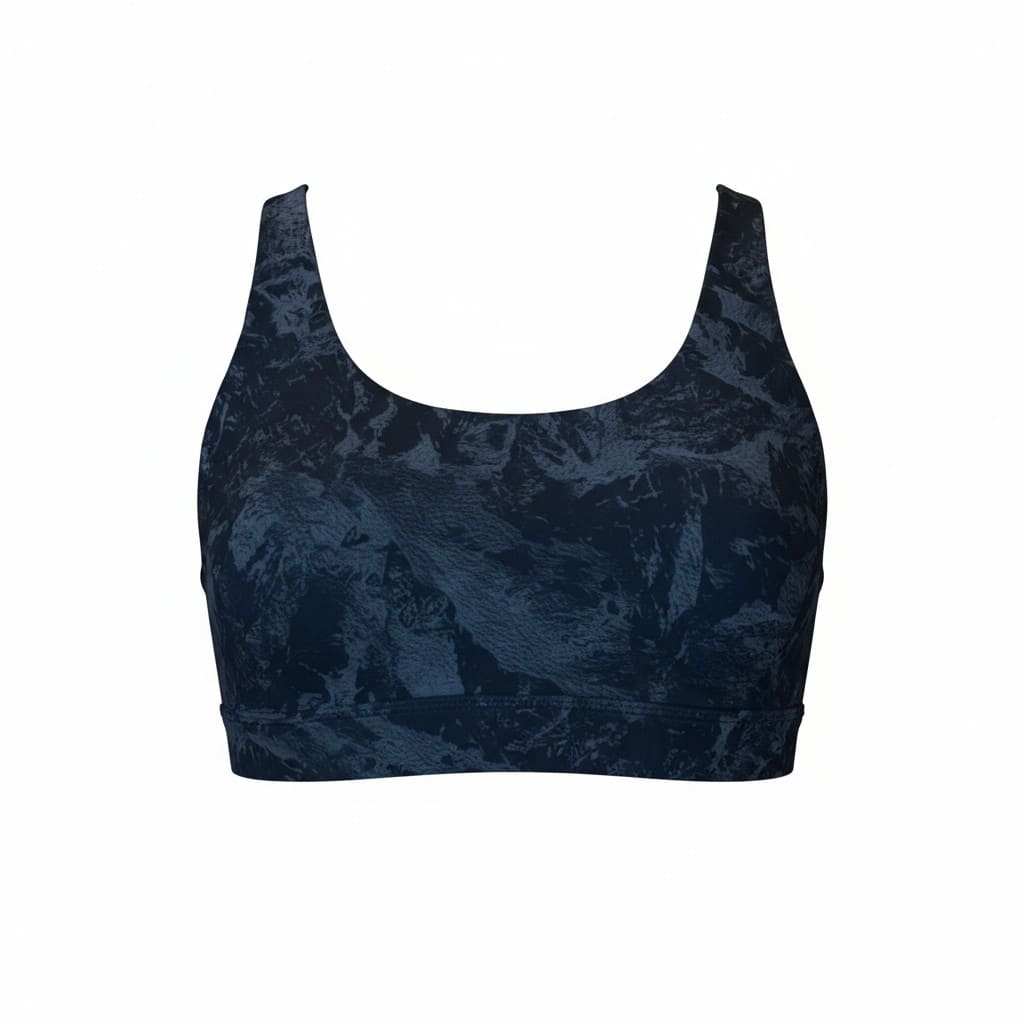 TOP DE SPORTS GRIS CAMOUFLAGE LOLË SMALL