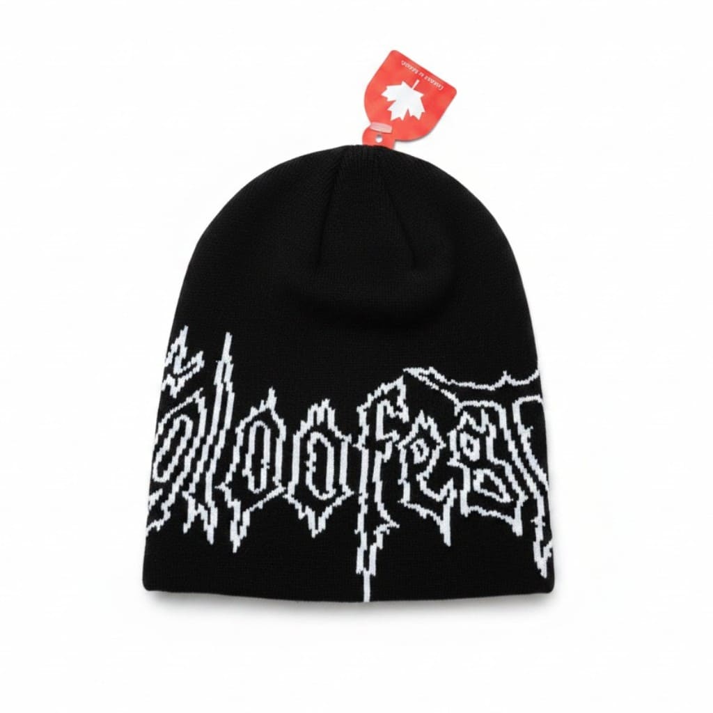TUQUE NOIR NEUVE IGLOO FEST