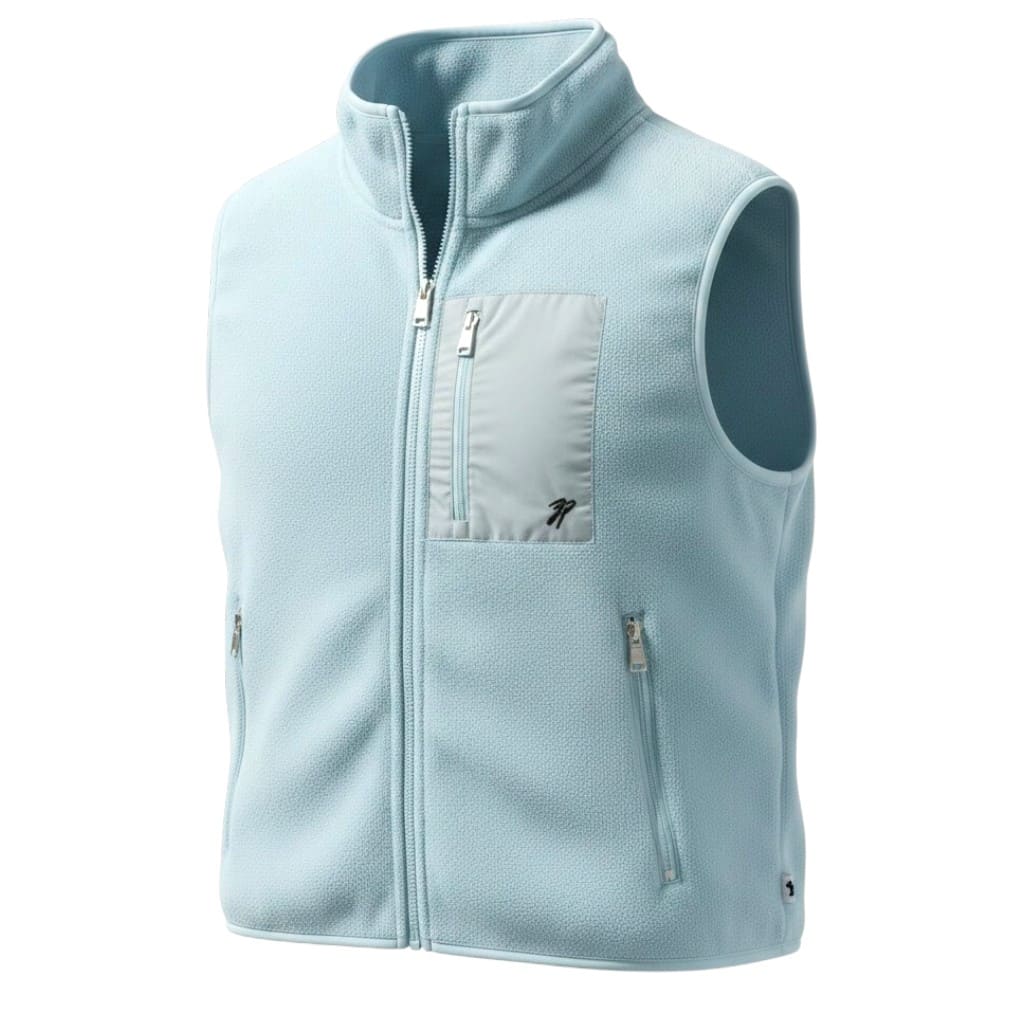 VESTE SANS MANCHES BLEU JOSHUA PERETS MEDIUM