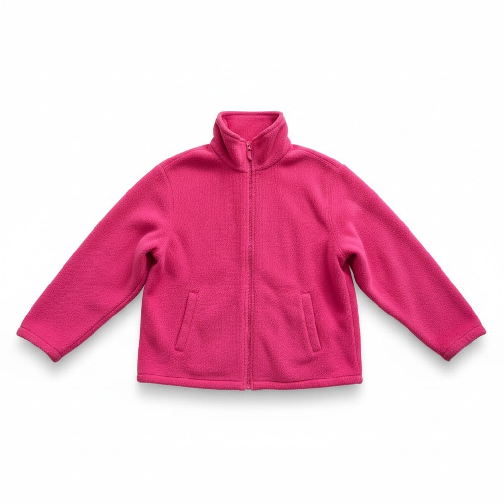 VESTE POLAR ROSE LARGE