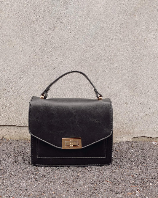 PETITE SACCOCHE CARRÉ NOIR DYNAMITE
