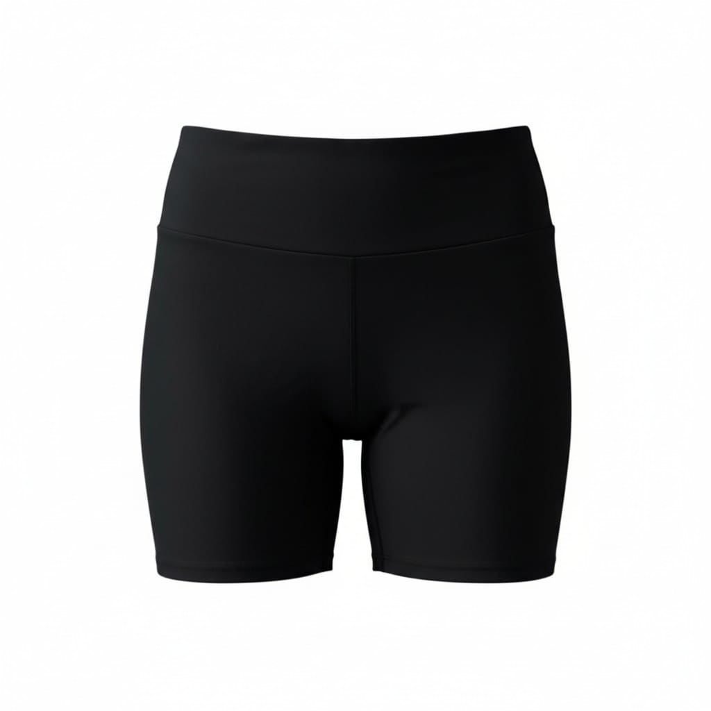 BIKER SHORTS NOIR ORAKI 8" X-LARGE