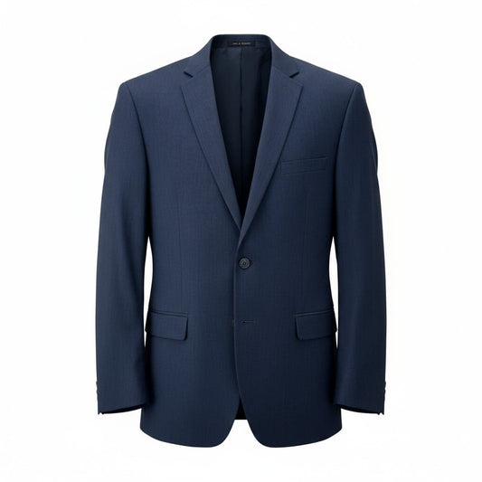BLAZER MI-LONG BLEU LARGE / X-LARGE