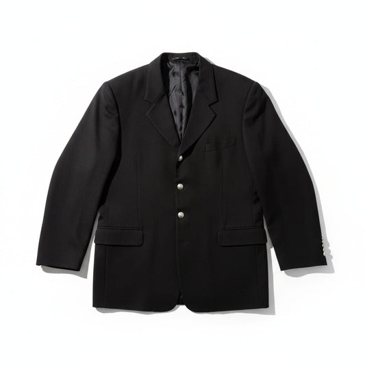 BLAZER MI-LONG NOIR LARGE / X-LARGE