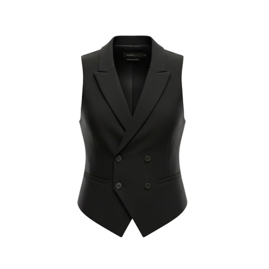 BLAZER SANS MANCHES NOIR SMALL