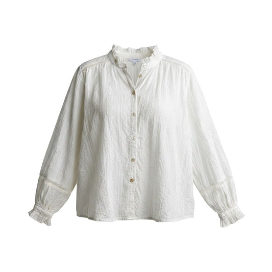 BLOUSE BLANCHE AVEC REITMANS 1X-LARGE