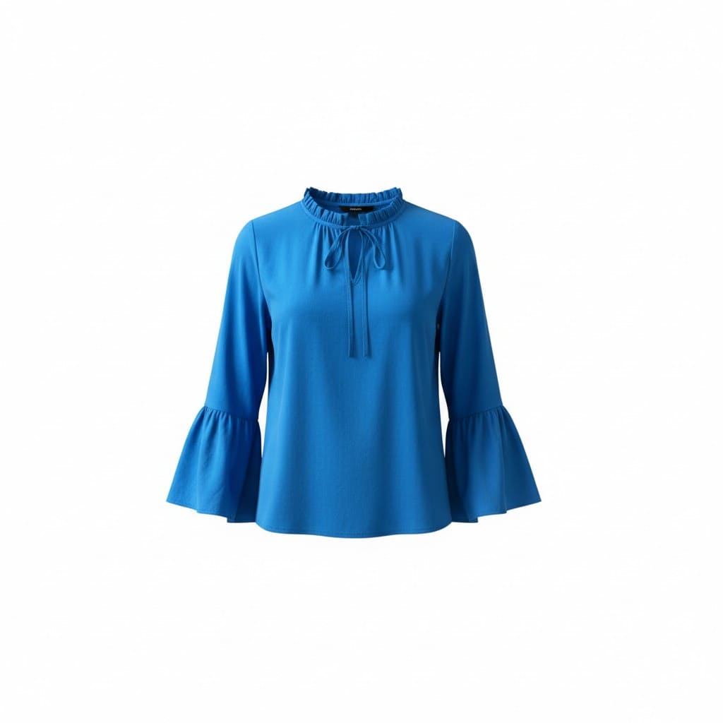 BLOUSE BLEU VÉRO MODA MEDIUM