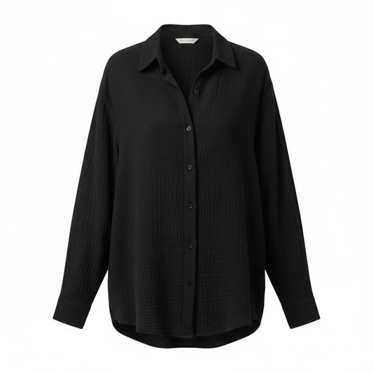 BLOUSE FROUFROU NOIR LITTLE MOON ARITZIA LARGE