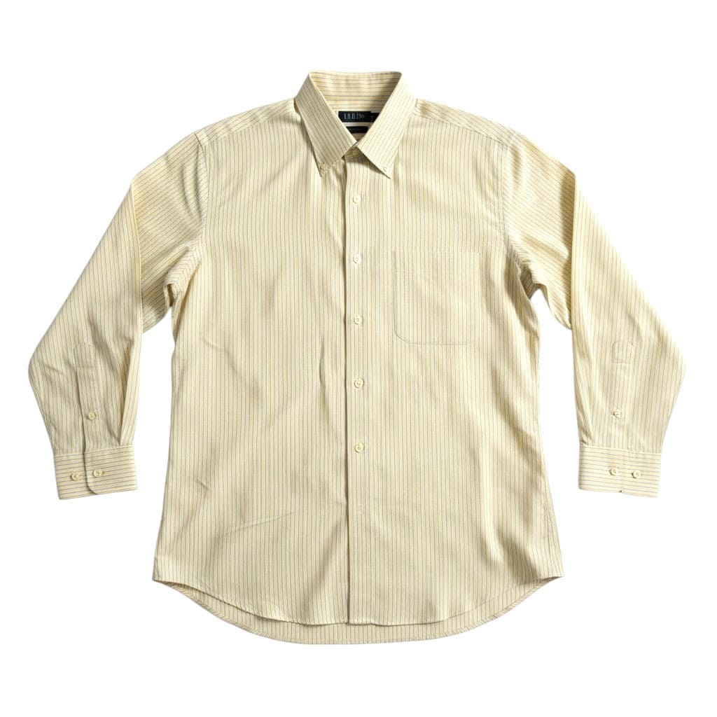 BLOUSE JAUNE LIGNÉ BLANC LARGE