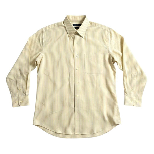 BLOUSE JAUNE LIGNÉ BLANC LARGE