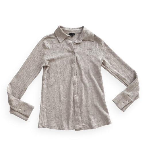 BLOUSE MANCHES LONGUES TAUPE DYNAMITE SMALL