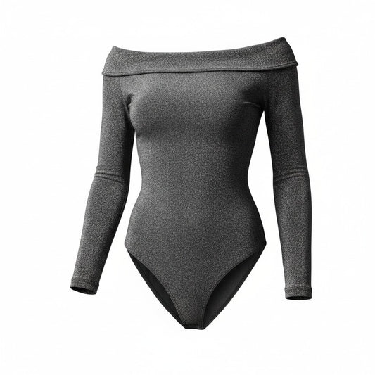 BODYSUITS BRILLANT AUX ÉPAULES SMALL