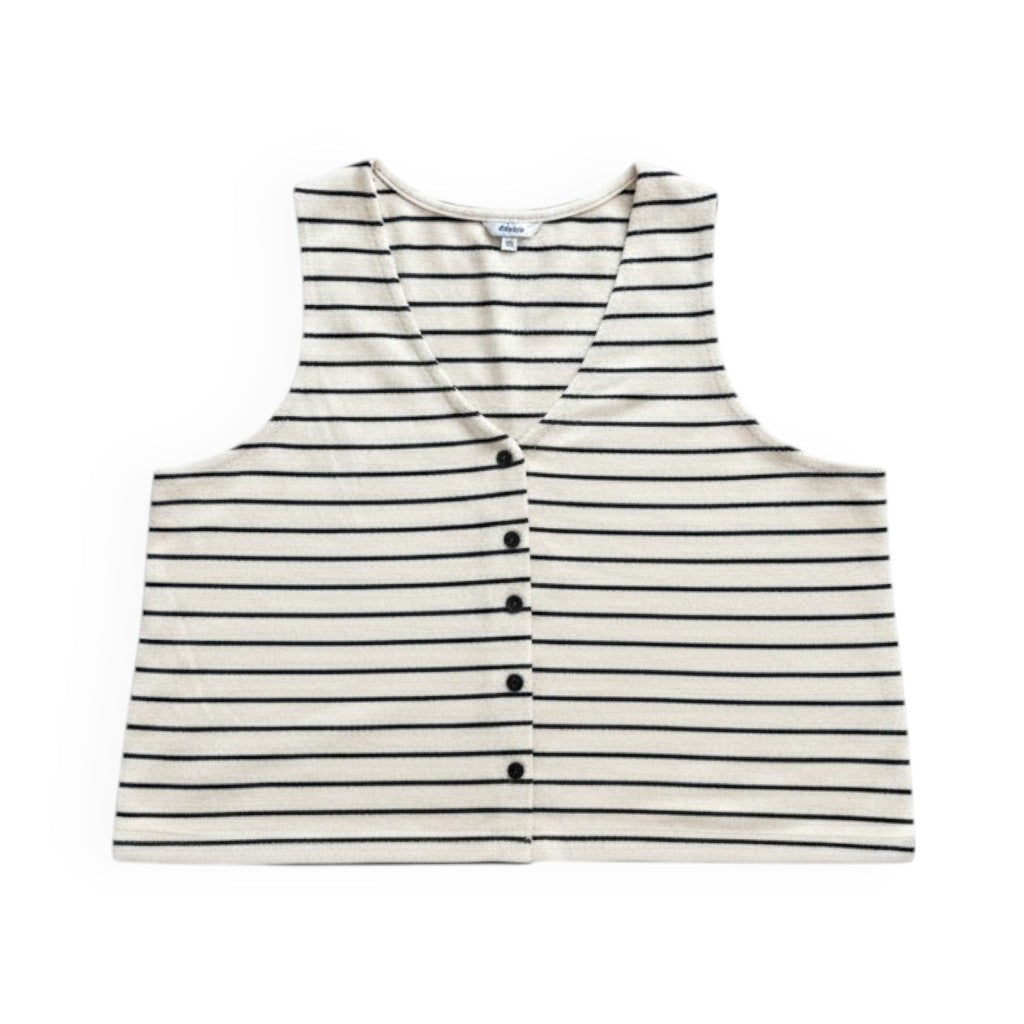 CAMISOLE BEIGE LIGNÉ NOIR REITMANS X-XLARGE