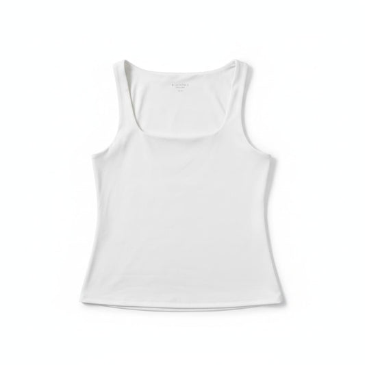 CAMISOLE BLANCHE COL U *MINI TACHE* REITMANS X-LARGE