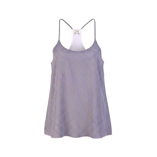 CAMISOLE BLANCHES LIGNÉ BLEU SIMONS SMALL