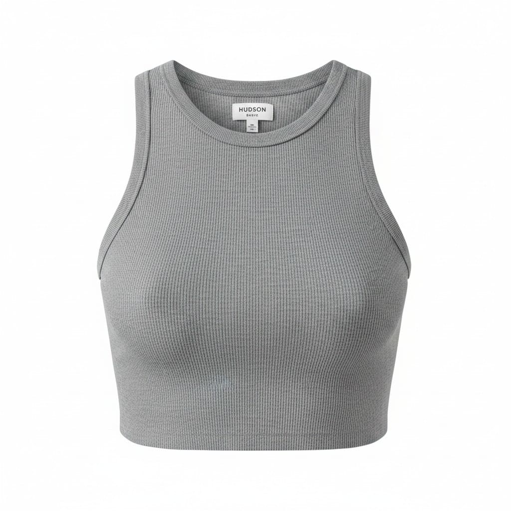 CAMISOLE CROP GRIS HUDSON NORTH X-LARGE