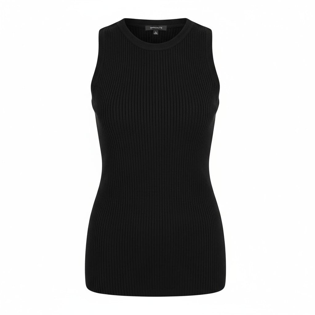 CAMISOLE NOIRE LIGNÉ DYNAMITE LARGE