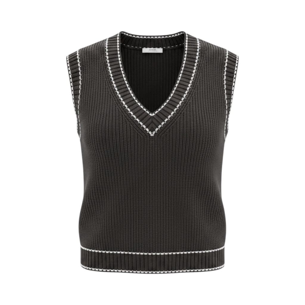 CARDIGAN CROP GRIS ET BLANC ARDENE MEDIUM