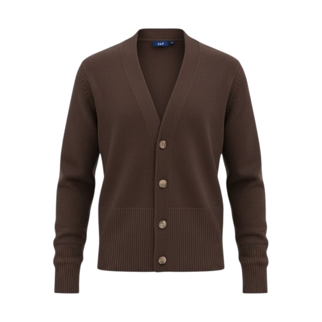 CARDIGAN MARRON GAP MEDIUM