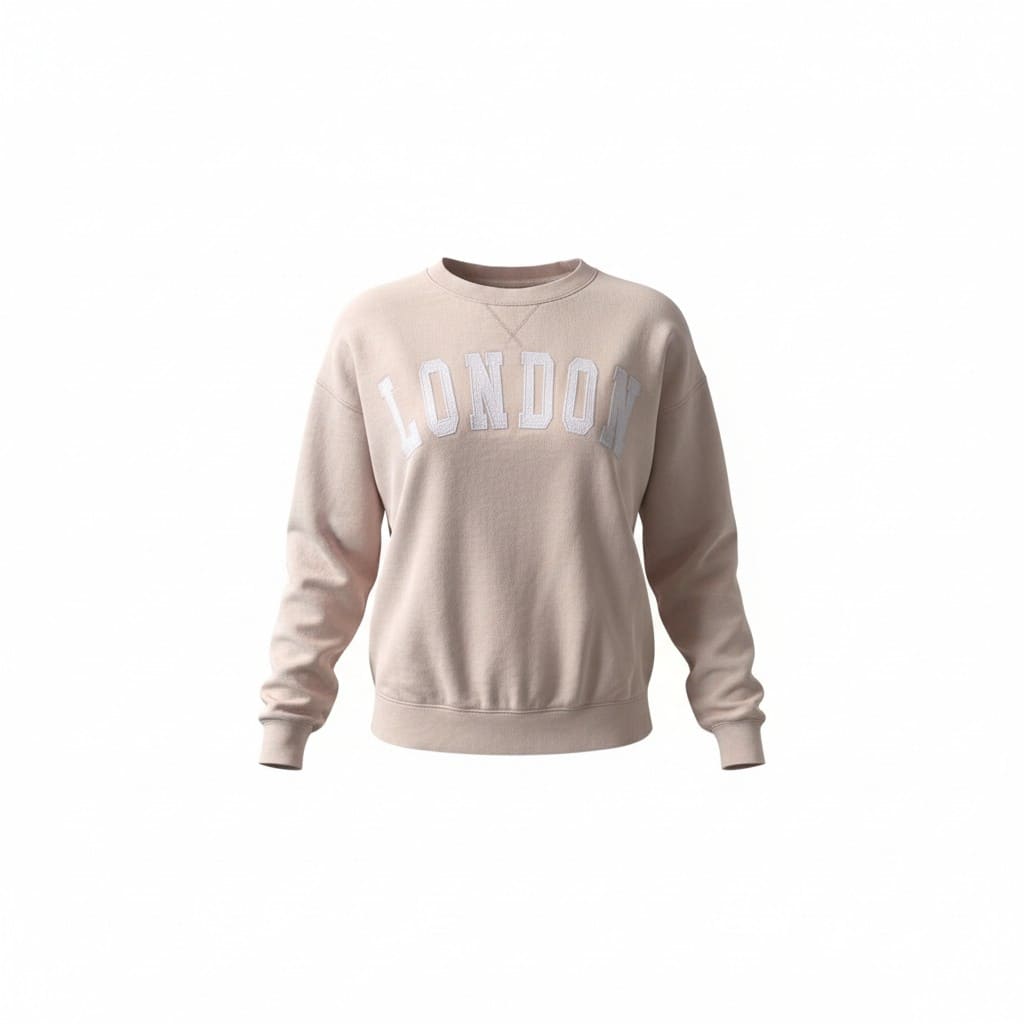 CHANDAIL MANCHES LONGUES BEIGE LONDON SCOTCH AND SODA MEDIUM