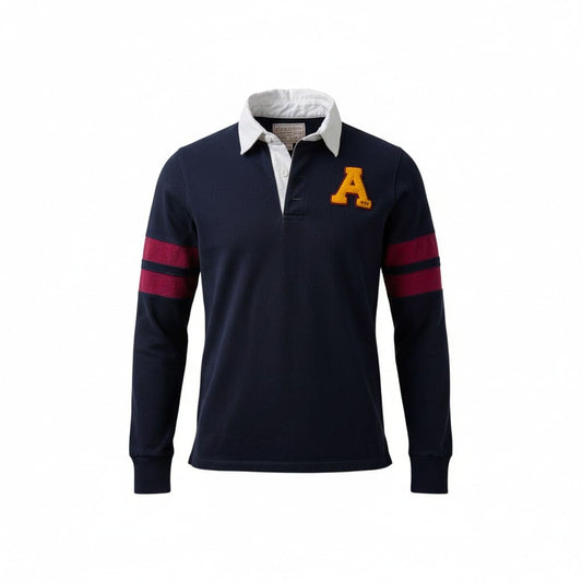 CHANDAIL MANCHES LONGUES BLEU MARIN ABERCROMBIE AND FITCH MEDIUM