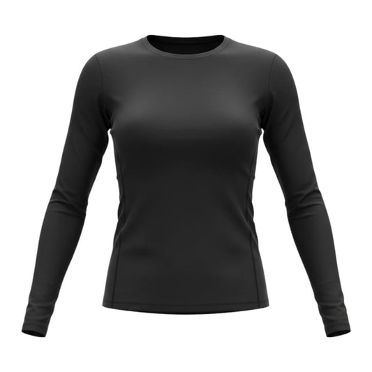 CHANDAIL MANCHES LONGUES DE SPORTS NOIR LULULEMON LARGE