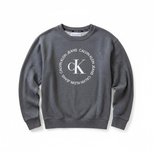 CHANDAIL MANCHES LONGUES GRIS CALVIN KLEIN MEDIUM