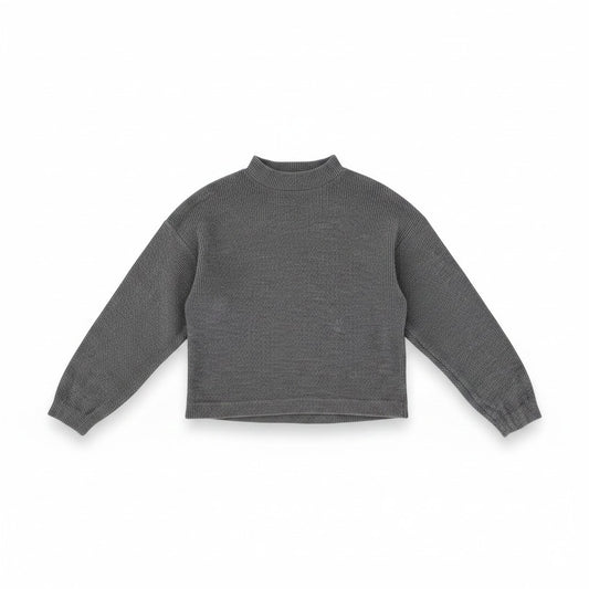 CHANDAIL MANCHES LONGUES GRIS ZARA SMALL