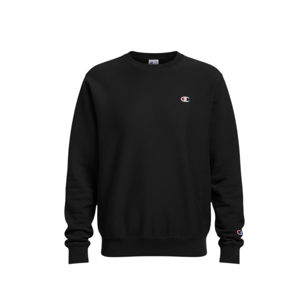 CHANDAIL MANCHES LONGUES NOIR CHAMPION LARGE