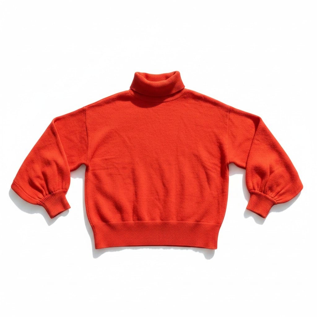 CHANDAIL MANCHES LONGUES ORANGE WOMANCE SMALL