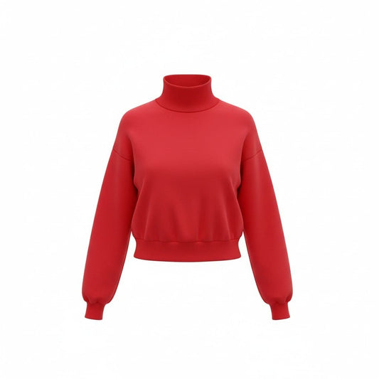 CHANDAIL MANCHES LONGUES ROUGE POLAR SMALL