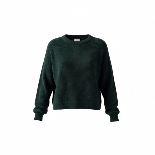 CHANDAIL MANCHES LONGUES VERT ABERCROMBIE LARGE