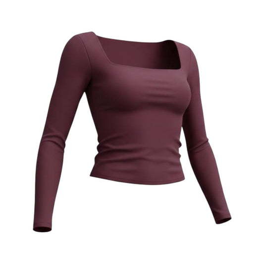 CROP BOURGOGNE COUTOUR BABATON ARITZIA SMALL