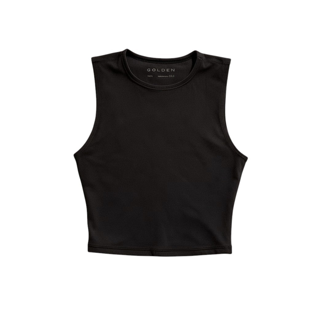 CROP NOIR DE SPORTS ARITZIA GOLDEN X-SMALL