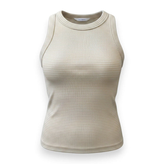 CROP TOP CAMISOLE BEIGE LIGNÉ BLANC OLD NAVY SMALL