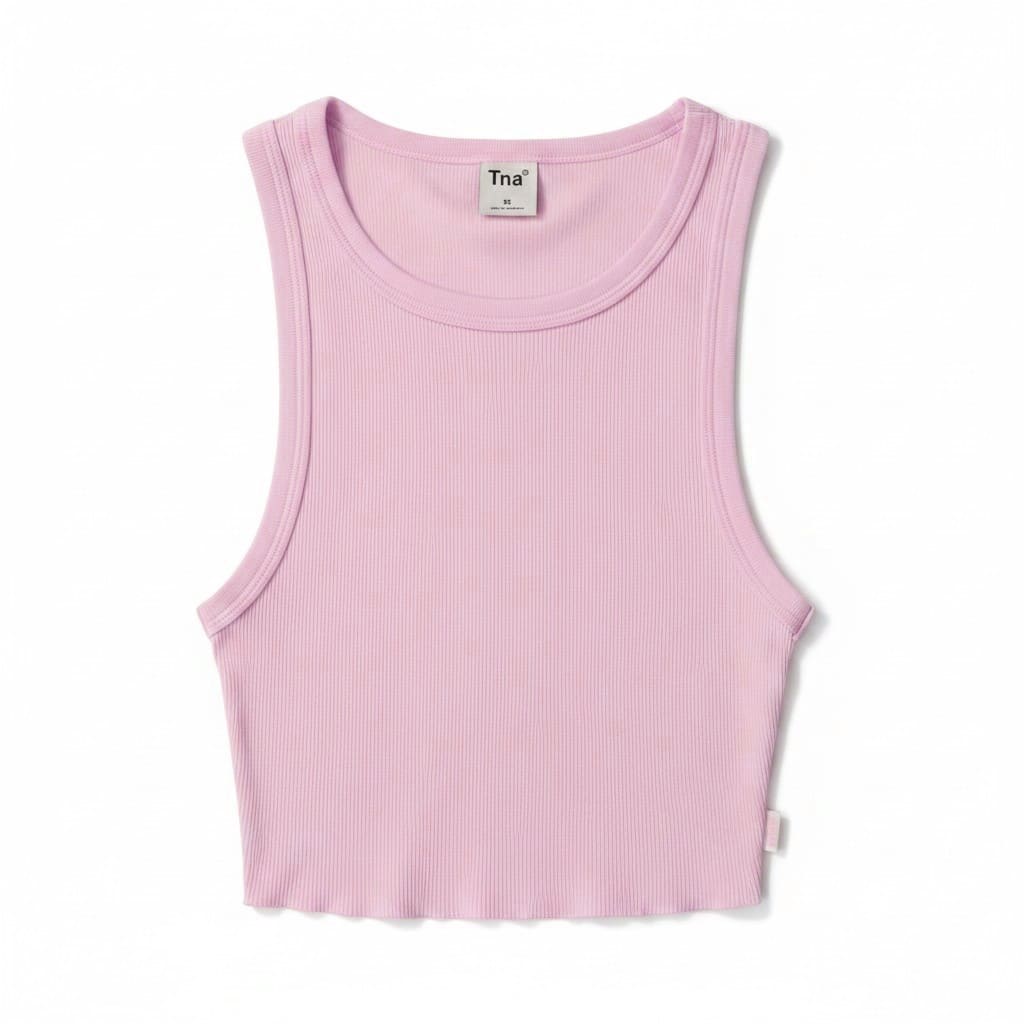 CROP TOP CAMISOLE ROSE TNA ARITZIA MEDIUM