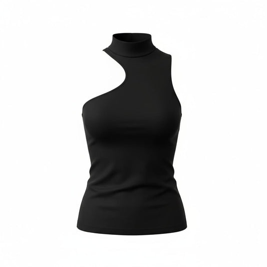 CROP TOP NEUF NOIR ARDENE LARGE