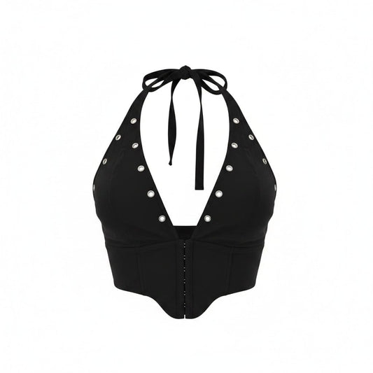 CROP TOP NOIR SMALL / MEDIUM