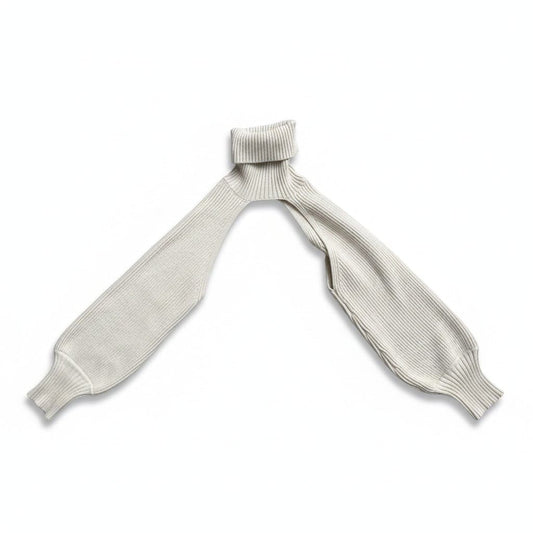 HAUT MANCHES SEULEMENT COMME NEUF CRÈME ZARA MEDIUM