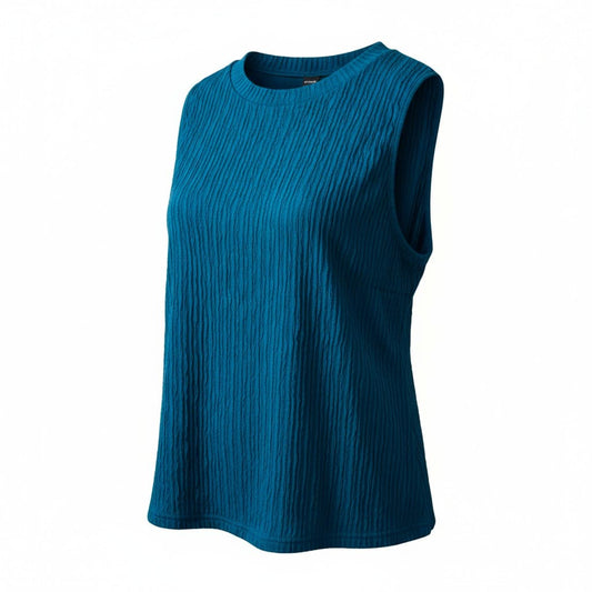 HAUT SANS MANCHES TURQUOISE LARGE