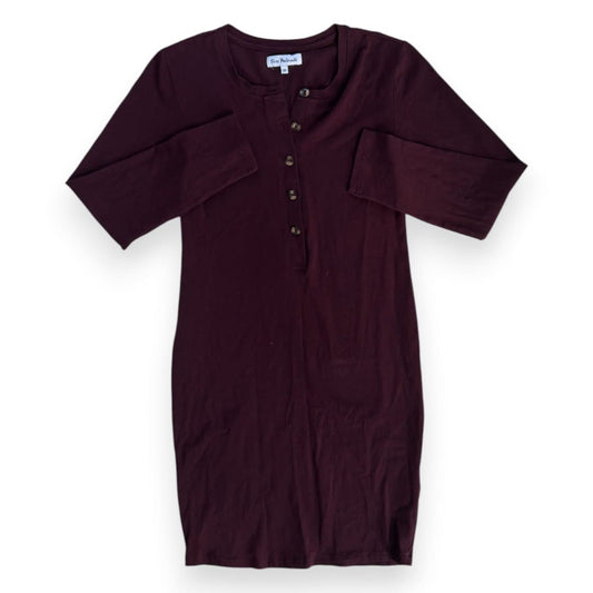 ROBE BOURGOGNE ROSE MATERNITÉ X-SMALL