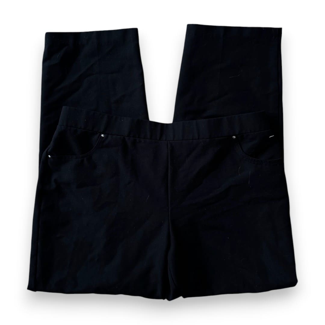 PANTALONS PRORPES NOIRES CLAIRE FRANCE X-LARGE