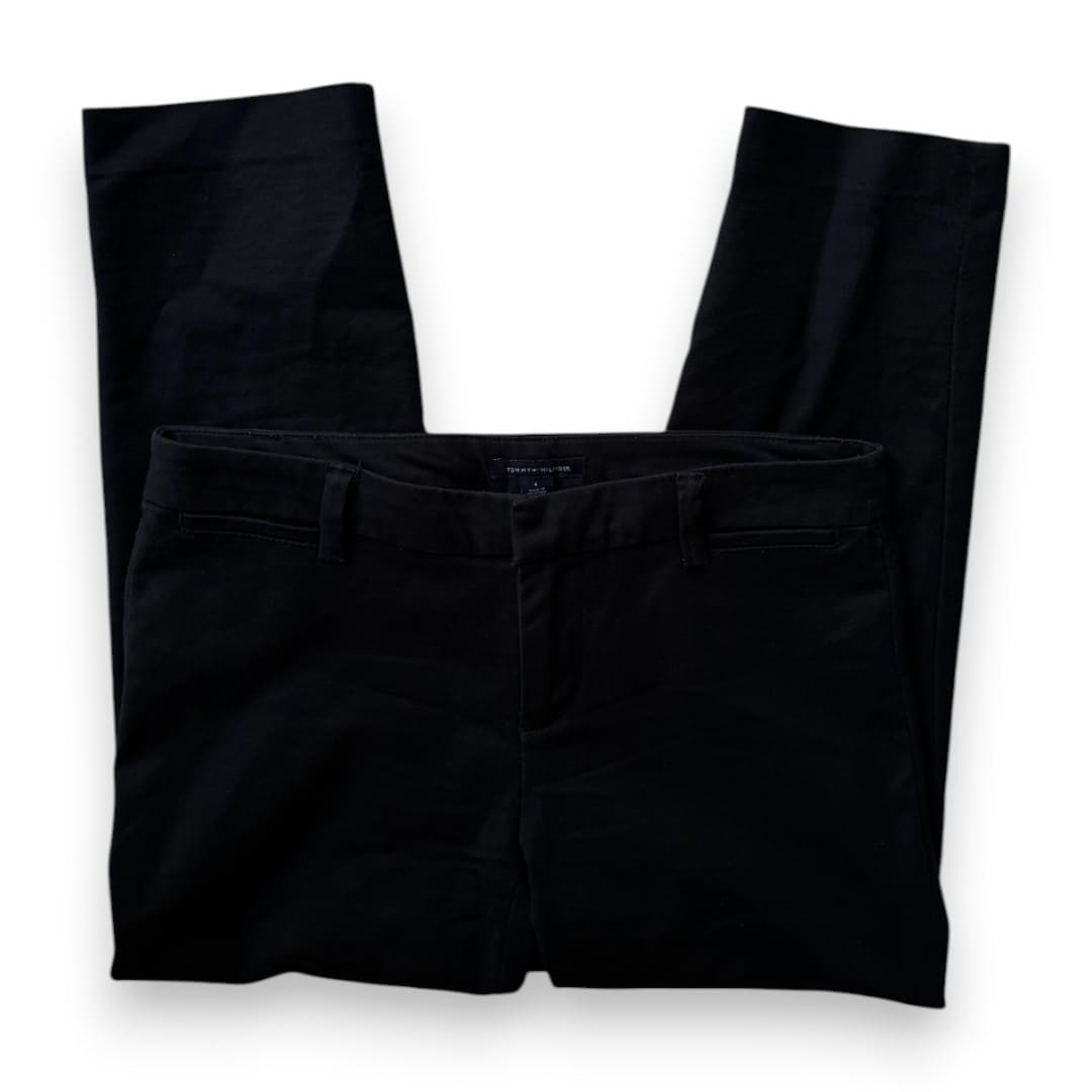 PANTALONS NOIRS TOMMY HILFIGER SMALL