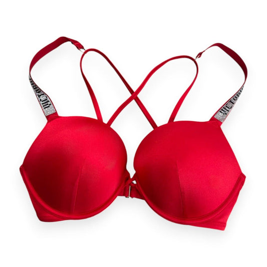 BRASSIÈRE ROUGE PUSH UP VICTORIA SECRET 36D