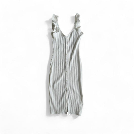 ROBE MI-LONGUE BLANCHE ZARA MEDIUM