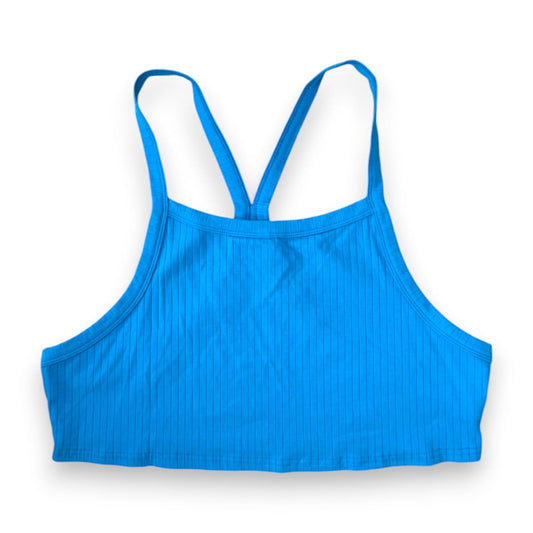 CROP TOP CAMISOLE BLEU 4X-LARGE