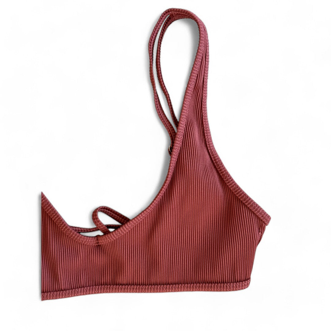 CROP TOP CAMISOLE MARRON MEDIUM