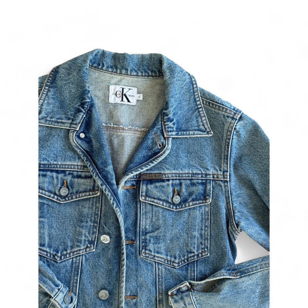 VESTE EN JEANS CALVIN KLEIN SMALL NEUVE