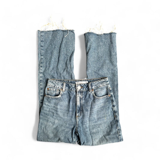 JEANS TAILLE HAUTE ANNÉES 90 GARAGE X-SMALL