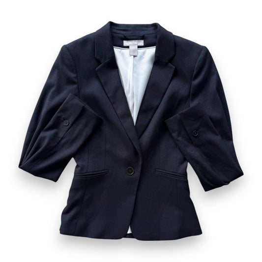 BLAZER BLEU MARIN H&M X-SMALL